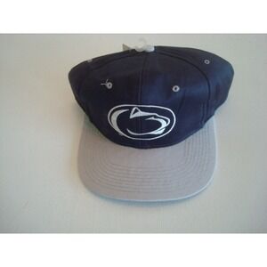 PENN STATE LIONS BIG LOGO UNIVERAL SCRIPT 90S SNAPBACK GOLF HAT CAP VINTAGE EE3